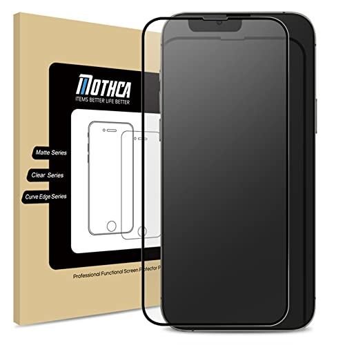 Mothca Matte Glass Screen Protector for iPhone 17 / iPhone 16 Pro (6.3 inch) Anti-Glare & Anti-Fingerprint Tempered Glass Film, [Easy Installation Frame] Case Friendly, Bubble Free - Smooth as Silk product image