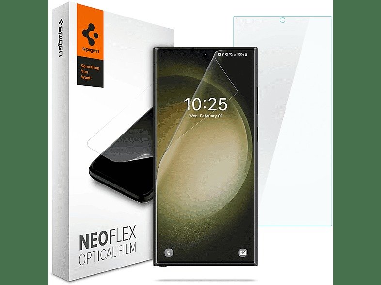 Spigen Screen Protector [Neo Flex] for Galaxy S23 Ultra - 2 Pack product image