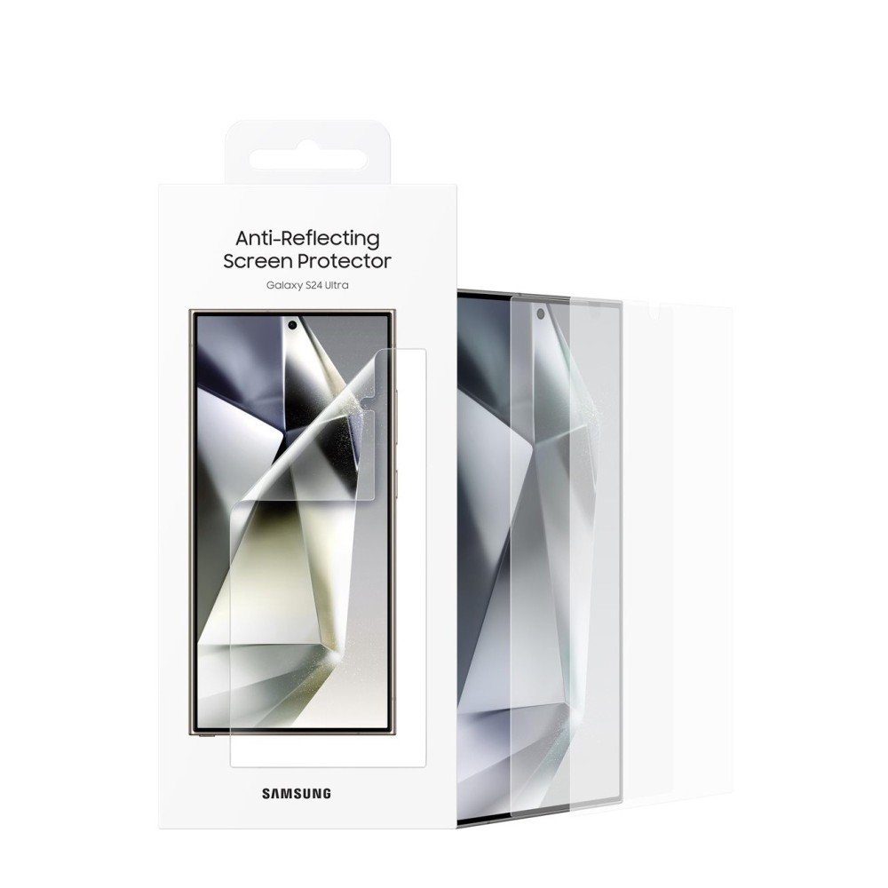 Samsung Galaxy S24 Ultra Anti-Reflecting Screen Protector, Phone Screen Protector, Increased Visibility, Dust and Fingerprint Protection, Anti-Scratch, 2 Pack product image
