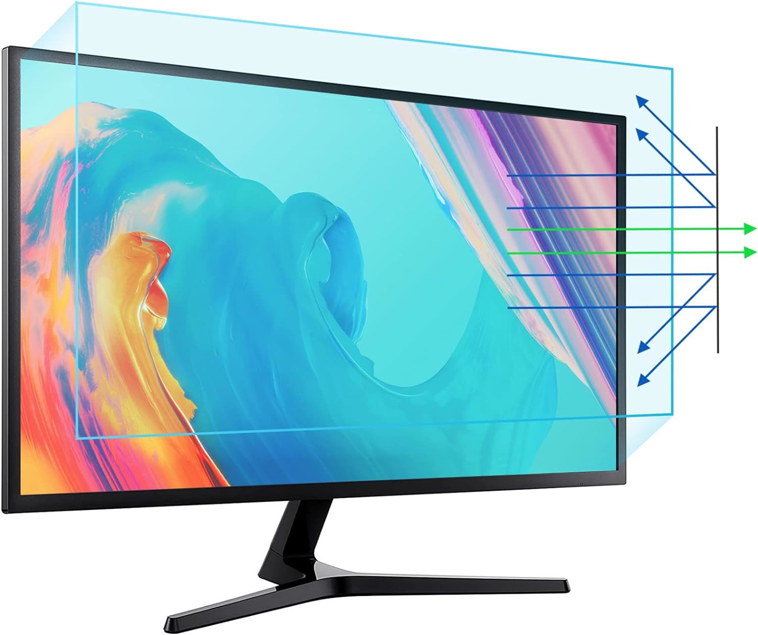 Forito 32" 16:9 Anti Blue Light Matte Screen Protector for Desktop Monitors product image