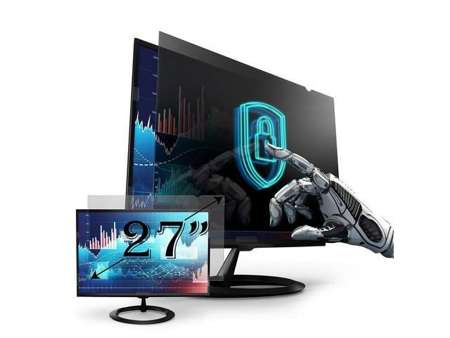 Zunate 27" 16:9 Computer Privacy Screen Filter - Blue Light Blocking product image