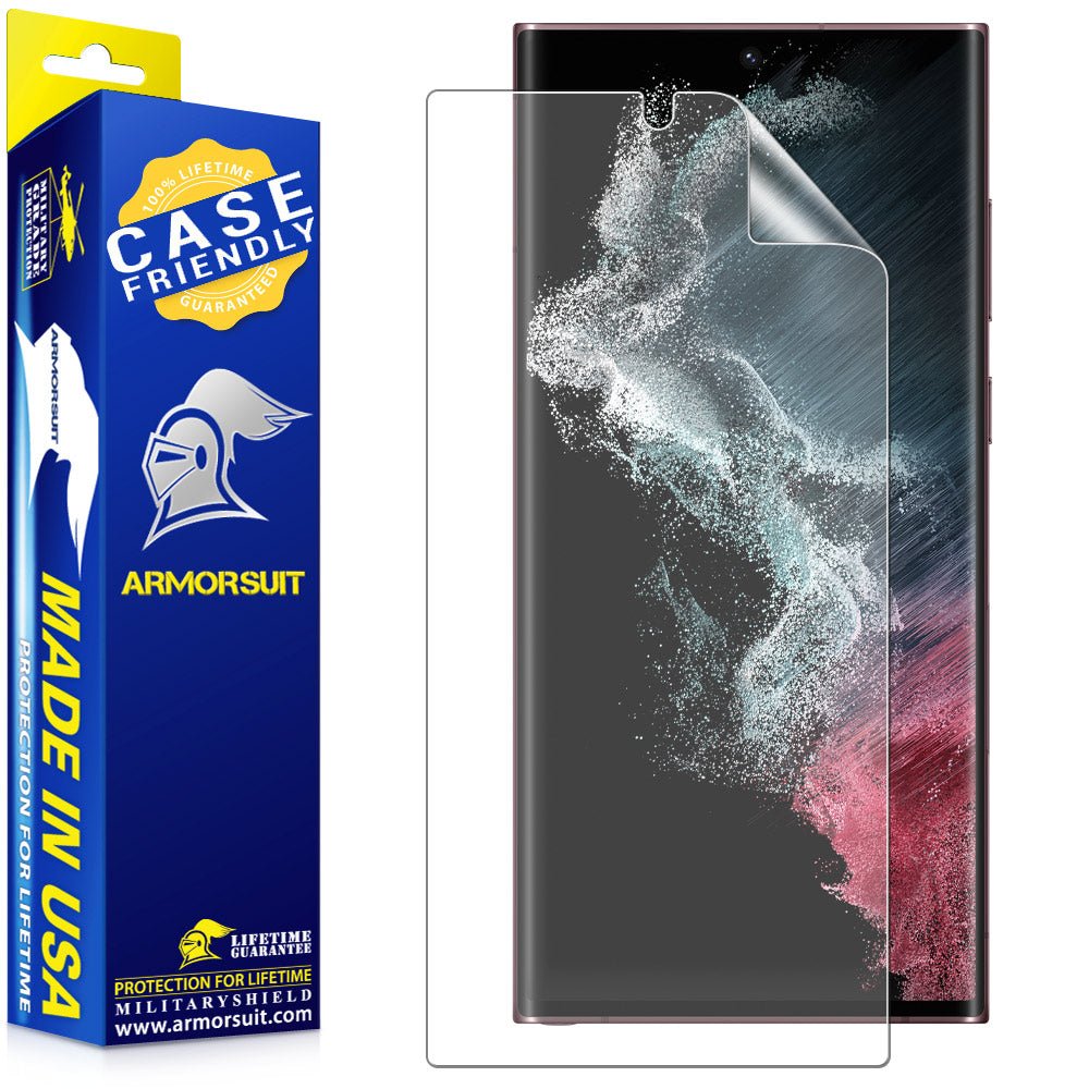 ArmorSuit MilitaryShield Anti-Glare Matte Screen Protector for Samsung Galaxy S22 Ultra 6.8-inch, 2-Pack product image