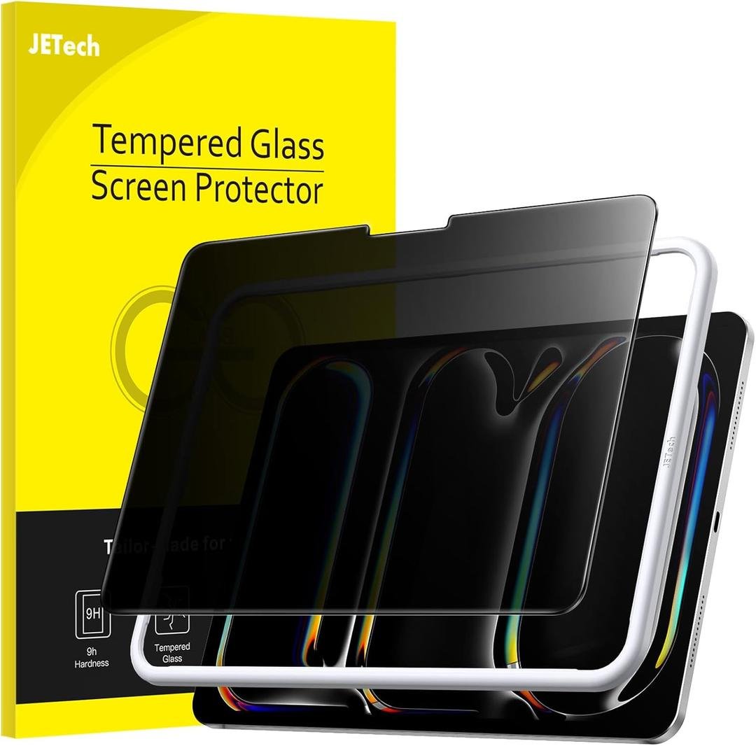 JETech Privacy Tempered Glass Screen Protector for iPad Pro 11-inch M4 (2024) product image