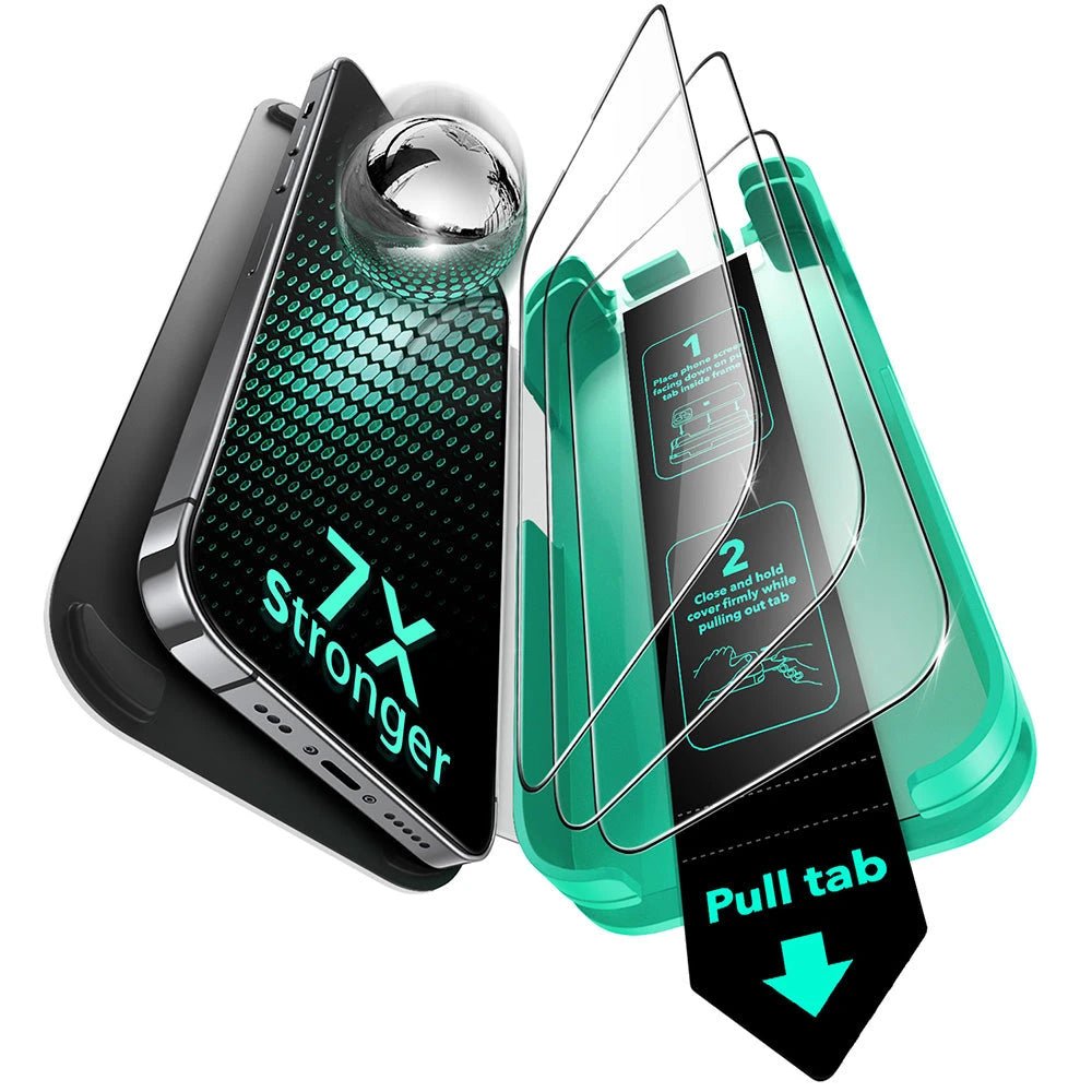 ESR Armorite UltraFit Tempered Glass Screen Protector for iPhone 14 Pro, 3-Pack product image