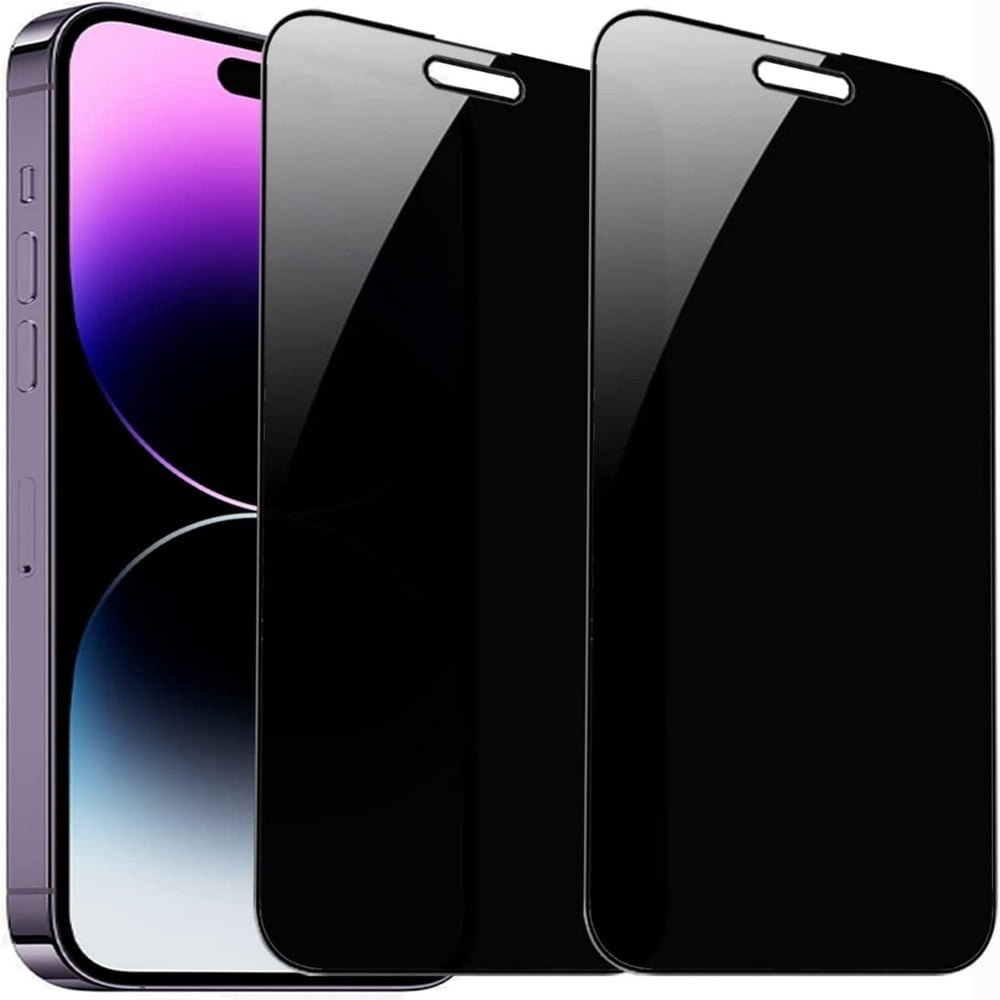 WSKEN for iPhone 14 Pro Max Screen Protector - [Anti-Blue Light] [28° Privacy] [Auto Dust-Remove] Full Coverage 9H Tempered Glass Film, Anti Fingerprint, Anti Scratch, Bubble Free, Case Friendly, 2 Pack product image