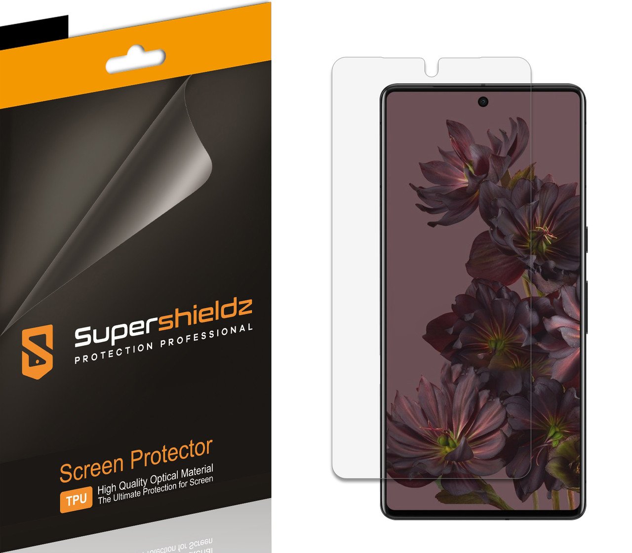 Supershieldz (2 Pack) Designed for Google Pixel 7 Pro TPU Film Screen Protector, Anti Scratch, Bubble Free product image