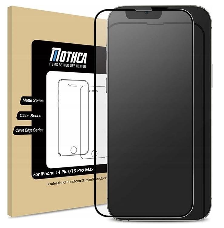 Mothca 2 Pack Matte Glass Screen Protector for iPhone 13 Pro Max with 2 Pack Camera Lens Protector, Anti-Glare product image