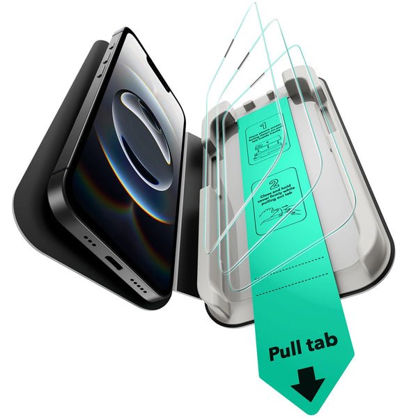 ESR Screen Protector for iPhone 13 / iPhone 13 Pro (3 Pack), Tempered Glass with Alignment Frame product image
