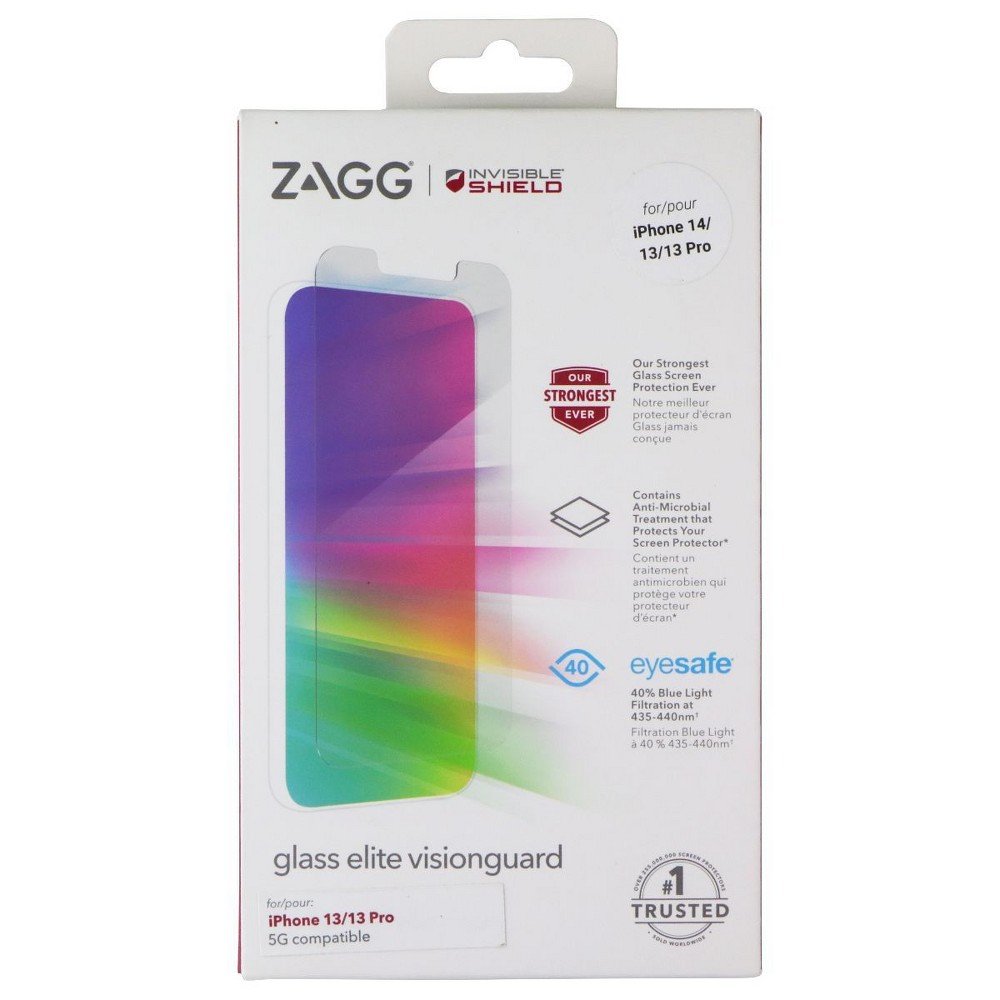 ZAGG InvisibleShield Glass Elite VisionGuard Screen Protector for iPhone 13 / iPhone 13 Pro product image