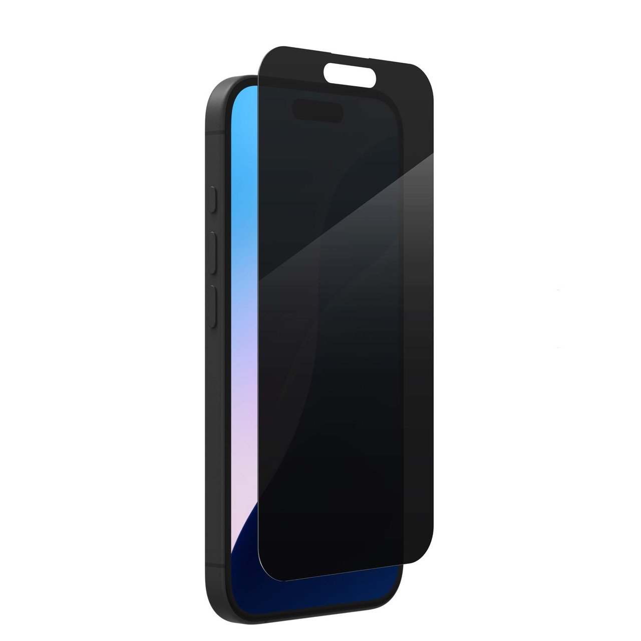 ZAGG Glass Elite Privacy 360 Screen Protector for iPhone 16/15 – 4-Way Privacy, Ultra-Strong Tempered Glass, 5X Stronger, Smudge-Resistant, Easy Install, Recycled Content product image