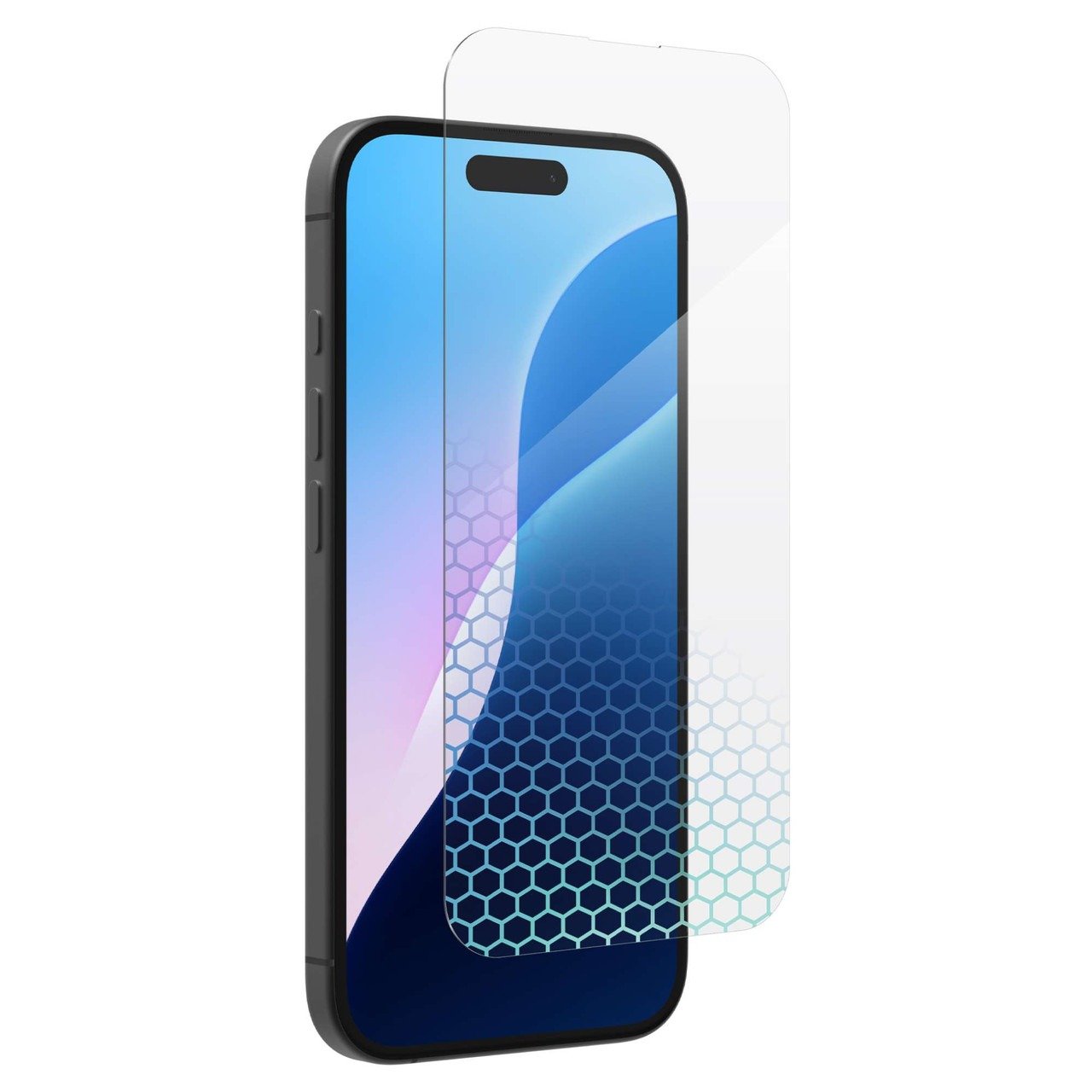 ZAGG Glass XTR4 Screen Protector for iPhone 16/15 - 11X Stronger Tempered Glass, Blue Light Filtration, Anti-Reflective Technology, Graphene Reinforced, InvisibleShield, Easy Dust-Free Installation product image