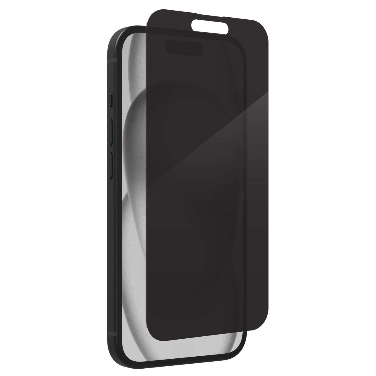 ZAGG Glass Elite Privacy iPhone 15 Screen Protector - 5X Stronger with Reinforced Edges, 2-Way Privacy Filter, Scratch & Smudge-Resistant Surface, InvisibleShield, Easy to Install product image