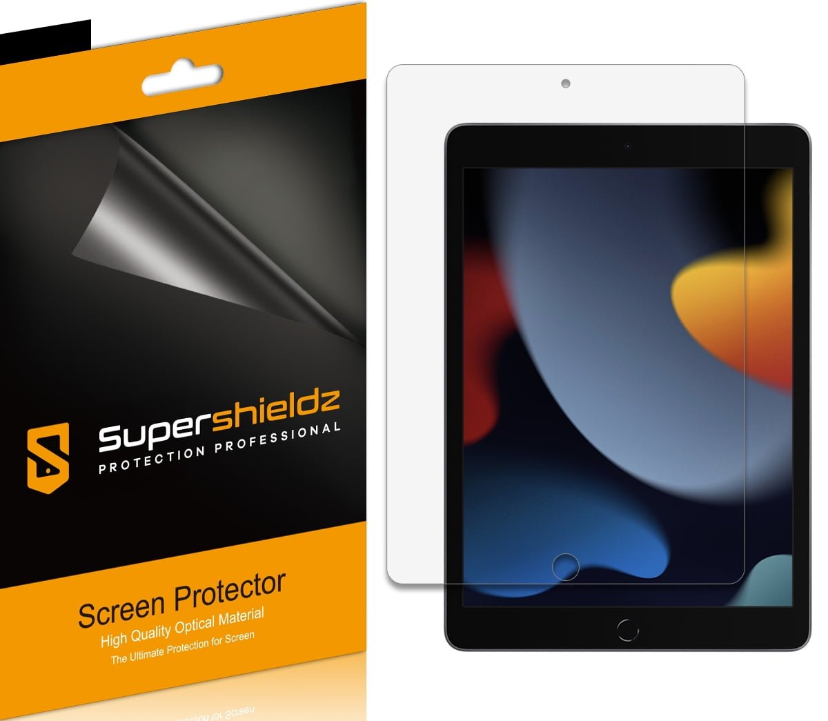 Supershieldz (3 Pack) Designed for iPad 10.2 inch (9th/8th/7th Generation, 2021/2020/2019) Screen Protector, Anti-Glare Anti-Fingerprint Matte Shield product image