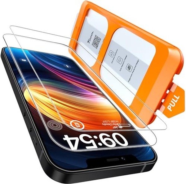 TOCOL for iPhone 12 Screen Protector/iPhone 12 Pro 6.1-Inch, Anti Spy Tempered Glass Film, 2-Pack product image