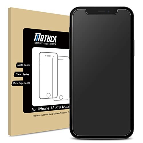 Mothca 2 Pack Matte Glass Screen Protector for iPhone 12 Pro Max 6.7-inch (2020) product image
