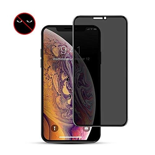 Amazon Basics Privacy - Tempered Glass Screen Protector for iPhone XR and iPhone 11-6.1 Inch, 5.63" x 2.68", Anti Glare & Blue Light Filter product image