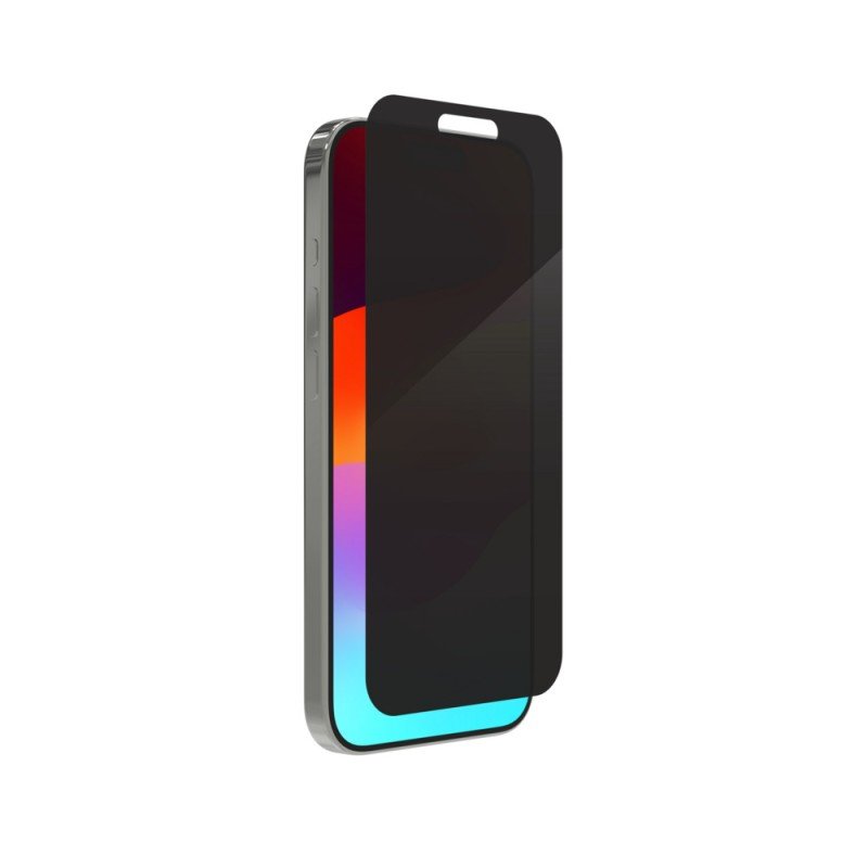 ZAGG InvisibleShield Glass Elite Privacy Screen Protector for iPhone 15 Pro product image