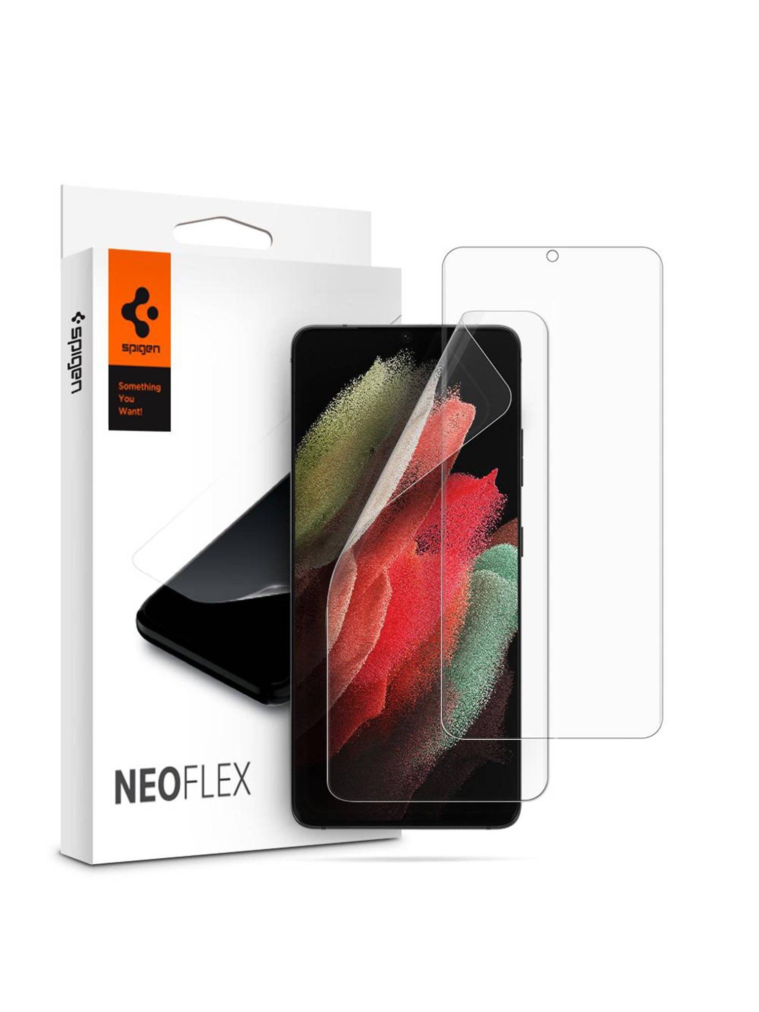 Spigen NeoFlex Screen Protector for Samsung Galaxy S21 Ultra - 2 Pack product image