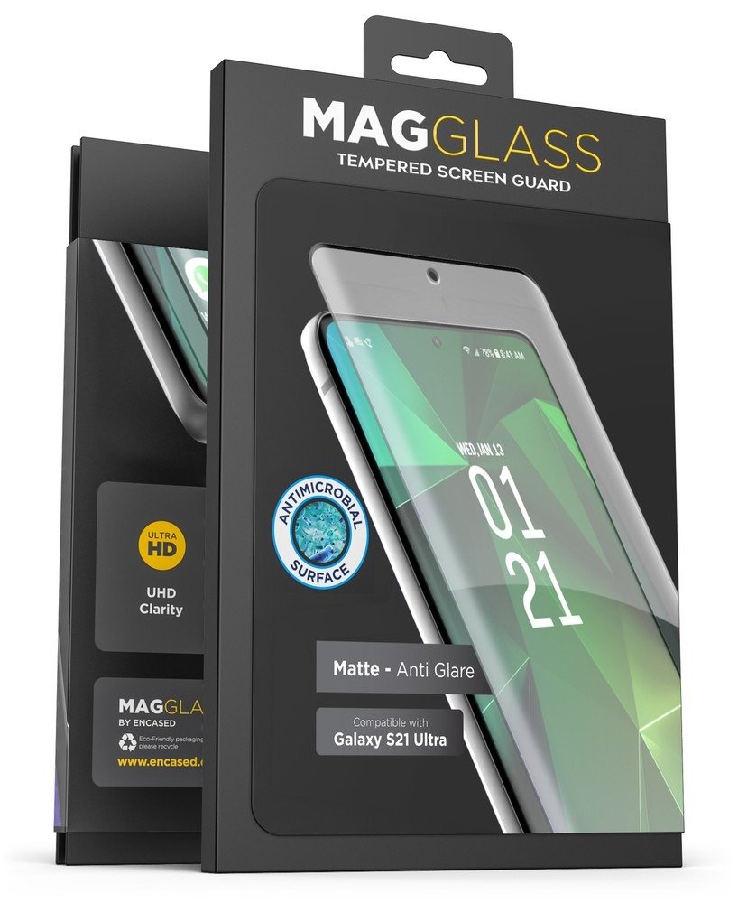 magglass Samsung Galaxy S21 Ultra Matte Screen Protector, Anti-Glare Tempered Glass product image