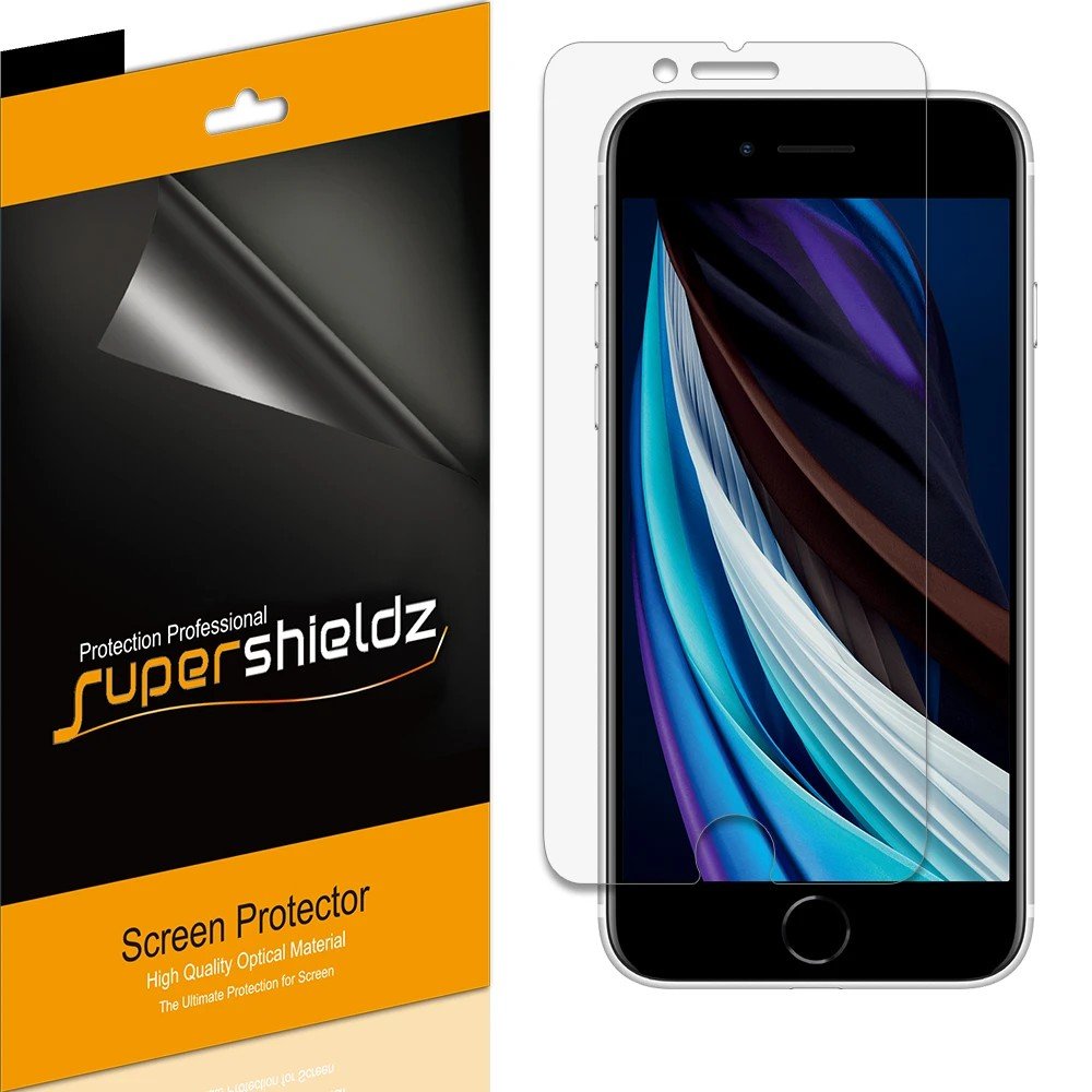 (6 Pack) Supershieldz Designed for iPhone SE (2022, 3rd Gen) Screen Protector, Anti Glare and Anti Fingerprint (Matte) Shield product image