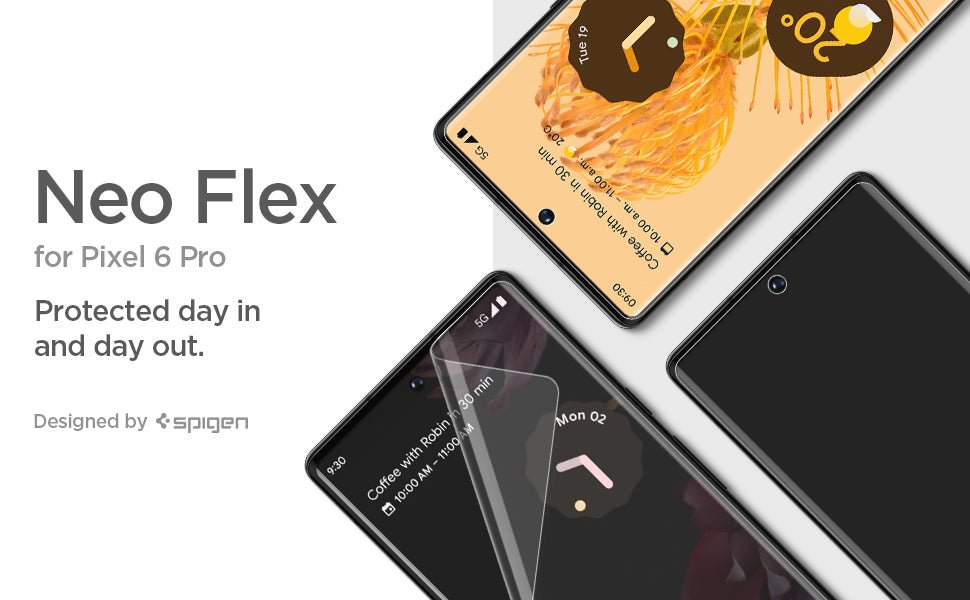 Spigen Neo Flex Screen Protector for Google Pixel 6 Pro [2 Pack] [Case Friendly] Flexible TPU Film product image
