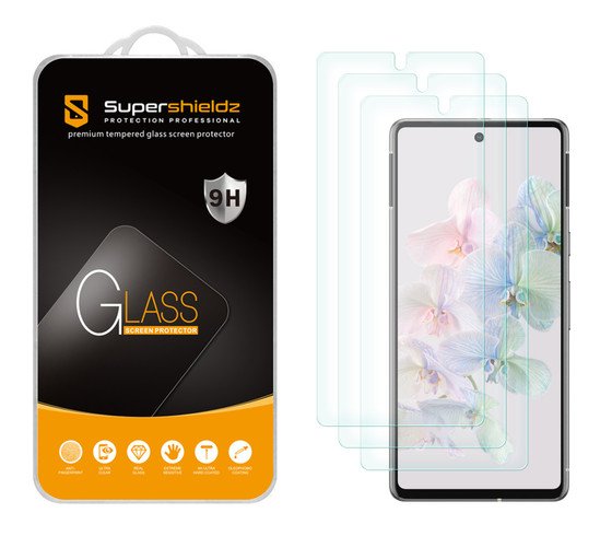 Supershieldz (3 Pack) Designed for Google Pixel 7 Tempered Glass Screen Protector, Anti Scratch, Bubble Free product image