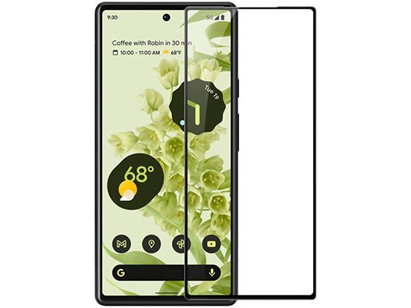 Al-HuTrusHi Screen Protector Compatible with Google Pixel 6, Matte Anti-Glare Tempered Glass, 9H Hardness, Edge-to-Edge product image