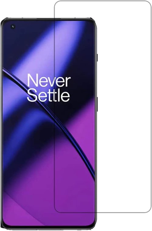 UPONEW Tempered Glass Screen Protector for OnePlus 11 5G (2 Pack), 9H Hardness, HD Clear, Anti-Scratch, Bubble-Free product image