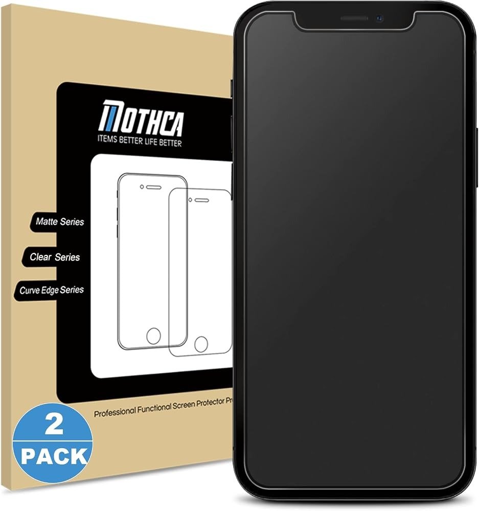 Mothca Matte Tempered Glass Screen Protector for iPhone 12 Mini product image