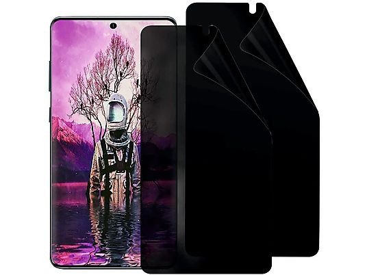 Omnifense Galaxy S20 Ultra Screen Protector Matte Privacy Soft Film (Not Tempered Glass), 2-Pack, Matte Finish Surface, Anti-Glare, 2-Way Anti-Spy Privacy Protection, Full Adhesive, Support Ultrasonic Fingerprint Sensor for Samsung Galaxy S20 Ultra product image