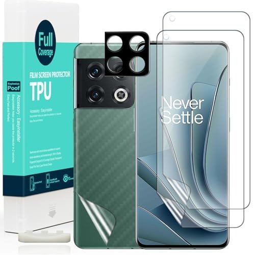 Ibywind 2 Pcs Screen Protector for OnePlus 10 Pro 5G 6.7, TPU Film with Easy Installation Frame, Bubble Free, Touch Sensitive product image