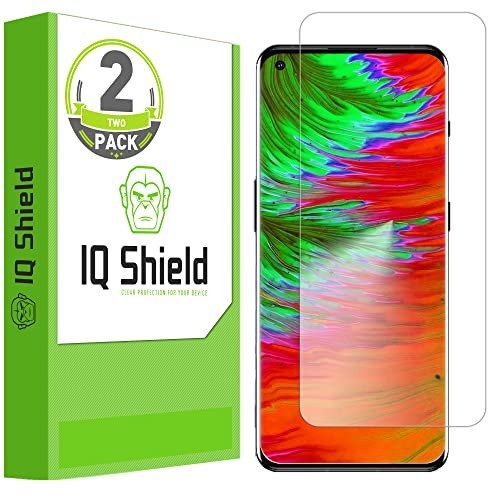IQShield Screen Protector Compatible with OnePlus 10 Pro, 2-Pack, Anti-Bubble Clear Film, Case Friendly product image