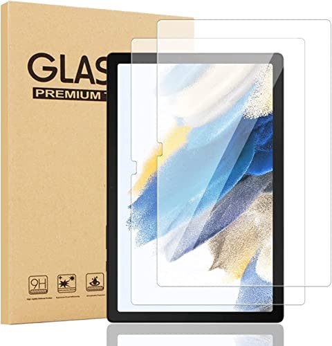 Avakot 2 Pack Samsung Galaxy Tab A8 10.5 Inch Screen Protector 2022, Scratch Resistant Sensitive Hardness Tempered Glass Film for Tab A8, Clear Transparency Screen Protector for Samsung A8 product image