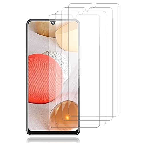 iCsapr [4 Pack] Glass Screen Protector Compatible for Samsung Galaxy A42 5G [9H Hardness] - HD Screen Tempered Glass, Scratch Resistant, Easy Install [Case Friendly] [Bubble Free] 2.5D Edge product image