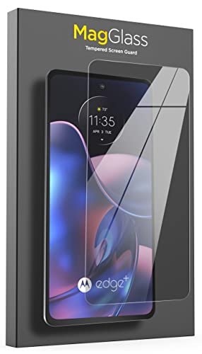 magglass 2-Pack for Motorola Edge Plus 2022 Screen Protector - UHD Tempered Glass, Full Coverage Display Guard (Moto Edge+ 2022 Model Only) product image