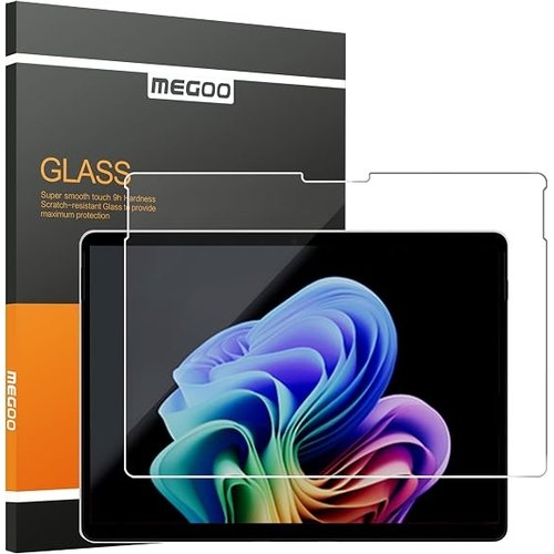 Megoo Screen Protector for Microsoft Surface Pro 11/10 (2024) - Also Fits Surface Pro 9, Pro 8, and Pro X (13 inch) - Tempered Glass/High Sensitivity/Support Surface Pen/Smooth Touch, 2 Pack product image