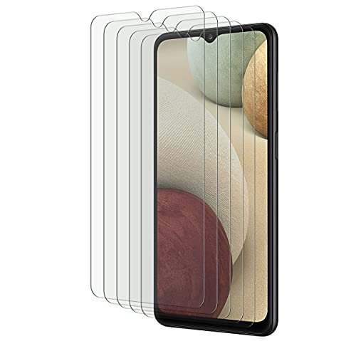 [5 Pack] Tonvizern Compatible for Samsung Galaxy A12 High Definition Screen Protector Film [Not Glass] product image