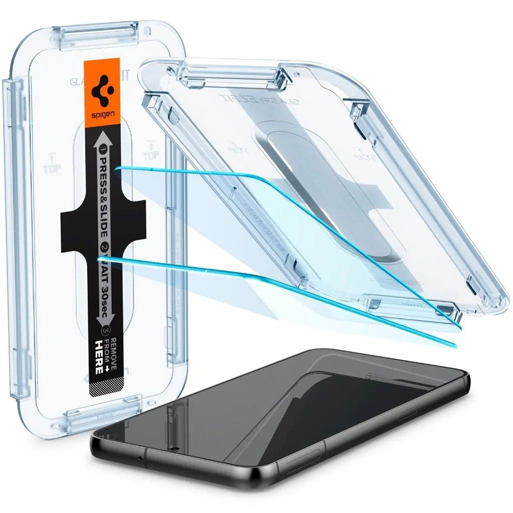 Spigen GlasTR EZ Fit Tempered Glass Screen Protector for Galaxy S23 Plus (6.6 Inch), Case Friendly, 2 Pack product image
