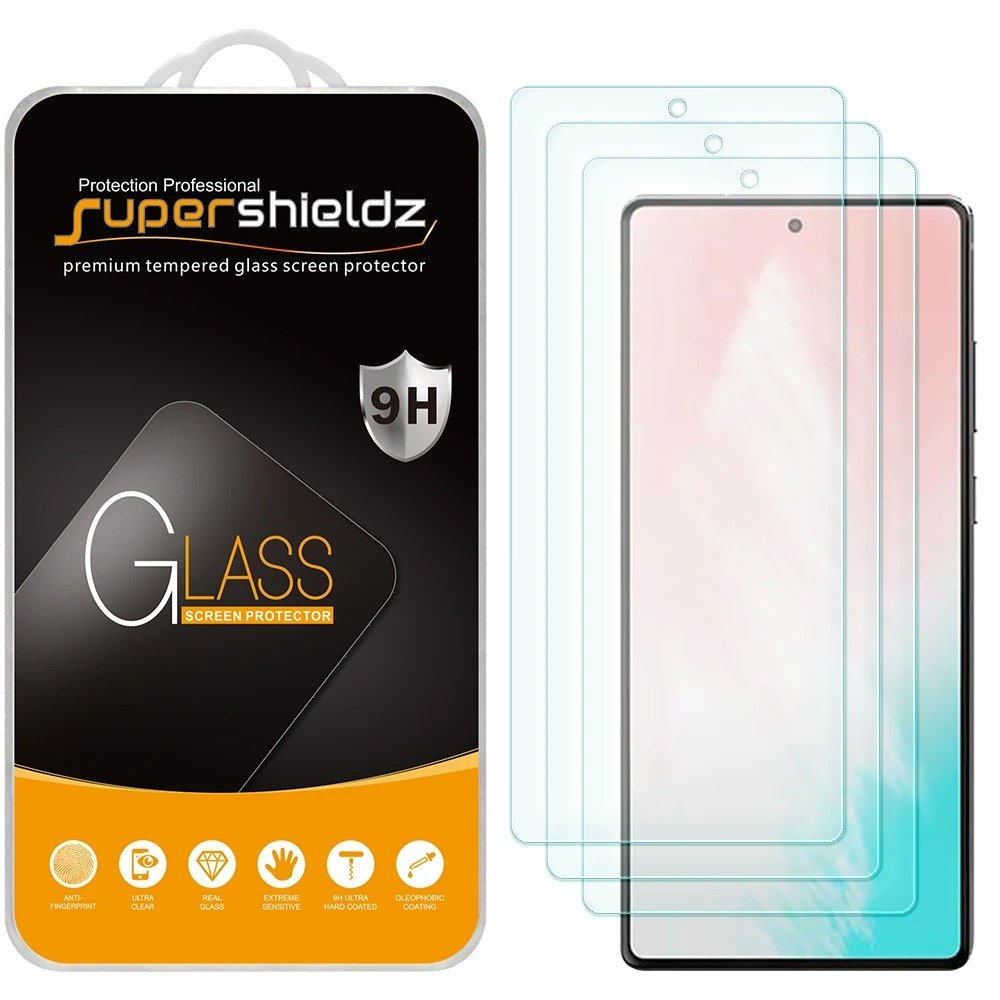 Supershieldz (3 Pack) Designed for Samsung Galaxy S20 FE 5G / Galaxy S20 FE 5G UW [Not Fit for Galaxy S20] Tempered Glass Screen Protector, Anti-Scratch, Bubble Free product image