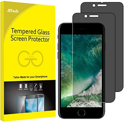 JETech Privacy Screen Protector for iPhone 8 Plus and iPhone 7 Plus 5.5-Inch, Anti-Spy Tempered Glass Film, 2-Pack product image