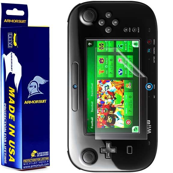 ArmorSuit MilitaryShield Full Body Screen Protector for Nintendo Wii U GamePad product image