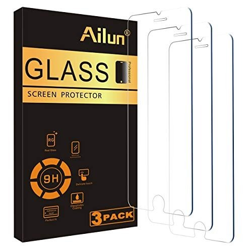 Ailun Screen Protector for iPhone 8/7/6s/6 [4.7-Inch] 3-Pack 2.5D Tempered Glass product image