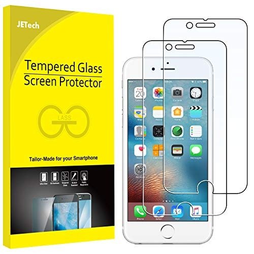 JETech Screen Protector for iPhone 6 and iPhone 6s, 4.7-Inch, Tempered Glass Film, 2-Pack product image