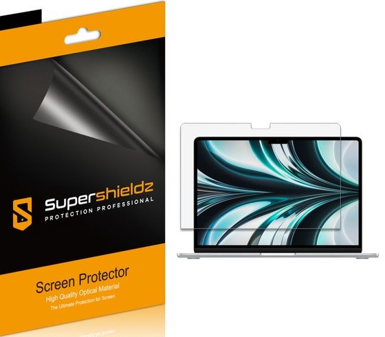 Supershieldz (3 Pack) Anti-Glare Matte Screen Protector for MacBook Air 13.6 inch (M2, 2022) product image