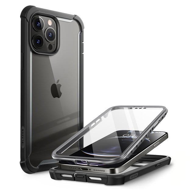 i-Blason Ares Case for iPhone 13 Pro Max 6.7 inch (2021 Release), Dual Layer Rugged Clear Bumper Case with Built-in Screen Protector product image