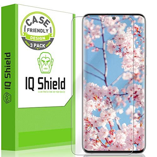 IQ Shield Screen Protector Compatible with Samsung Galaxy S20 (6.2 inch)(3-Pack)(Case Friendly) Anti-Bubble Clear Film product image