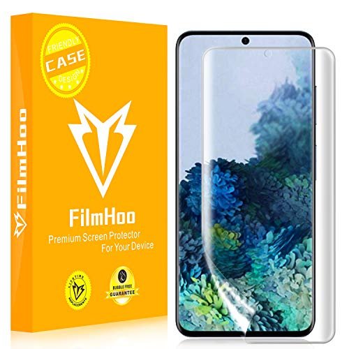 FilmHoo [3-Pack] screen protector for Samsung Galaxy S20 ,TPU Clear Soft Film HD Anti-Scratch Ultra Slim [Full Coverage] [NOT Tempered Glass] product image
