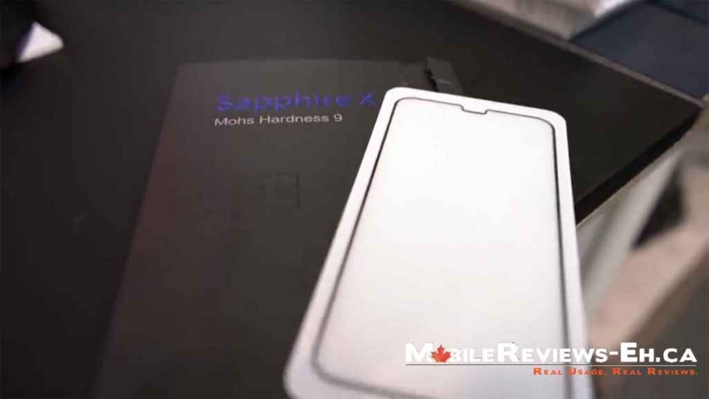 Shellrus Sapphire X Sapphire Crystal Screen Protector for iPhone XS Max / iPhone 11 Pro Max product image