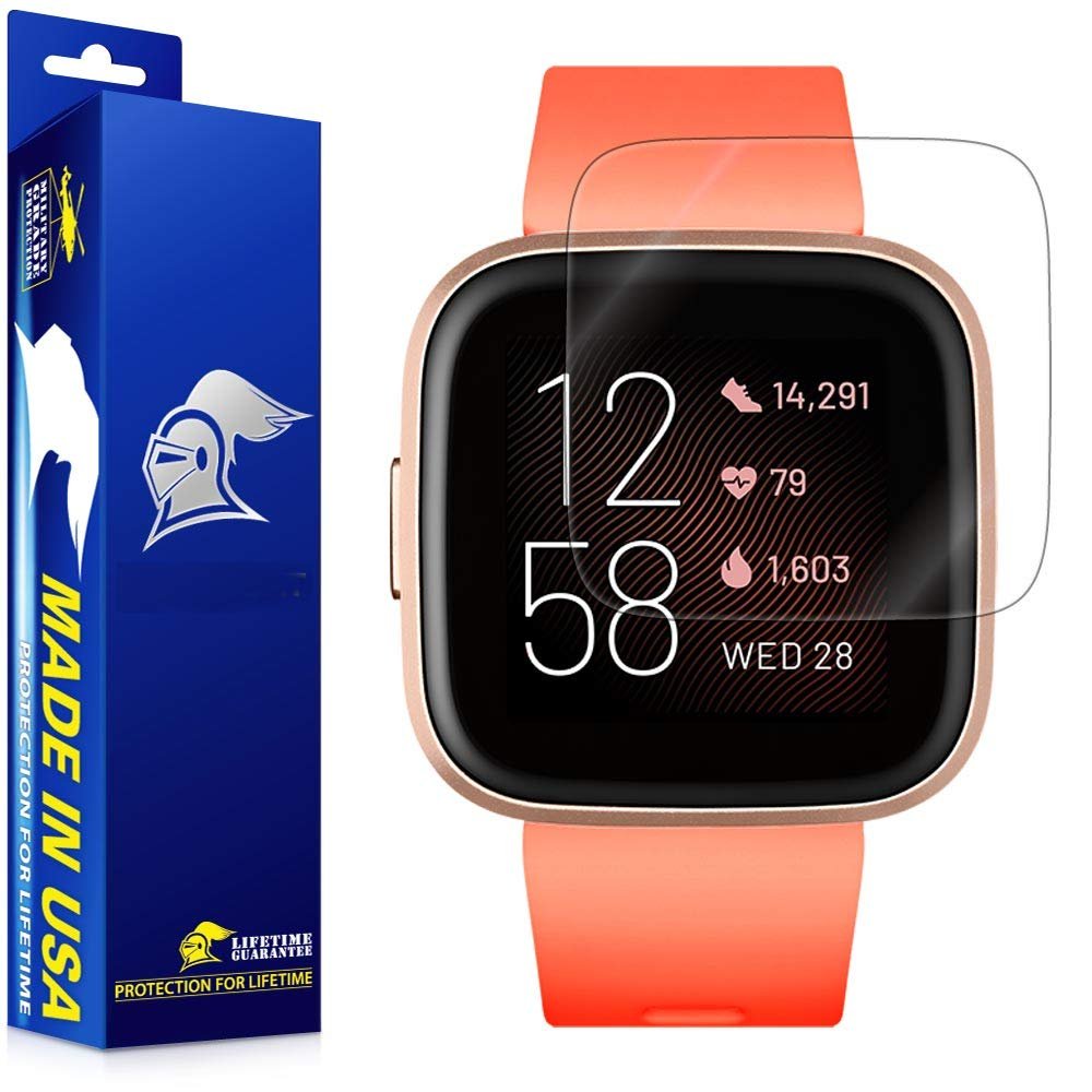 ArmorSuit MilitaryShield Screen Protector Compatible with Fitbit Versa 2 (6-Pack) Max Coverage Anti-Bubble HD Clear Film product image