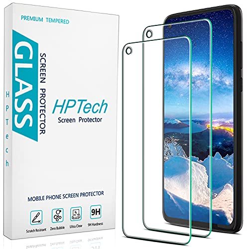 HPTech (2 Pack) Tempered Glass For Motorola Moto G Stylus 2022 / Moto G Stylus 5G 2022 [Not Fit for 2021/2020 Version] Screen Protector, Anti Scratch, Bubble Free product image